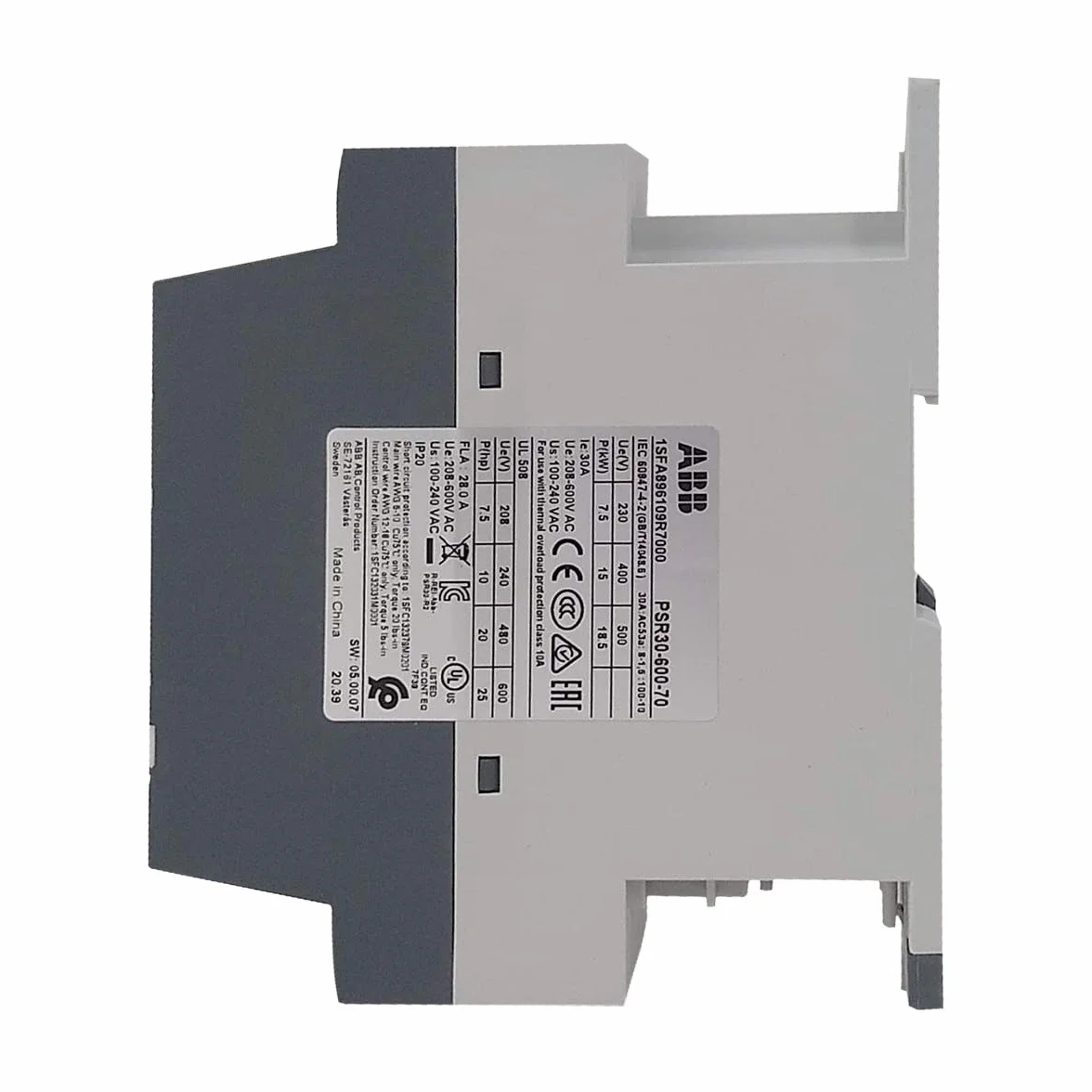 ABB componente per interruttore codice 1SFA896109R7000