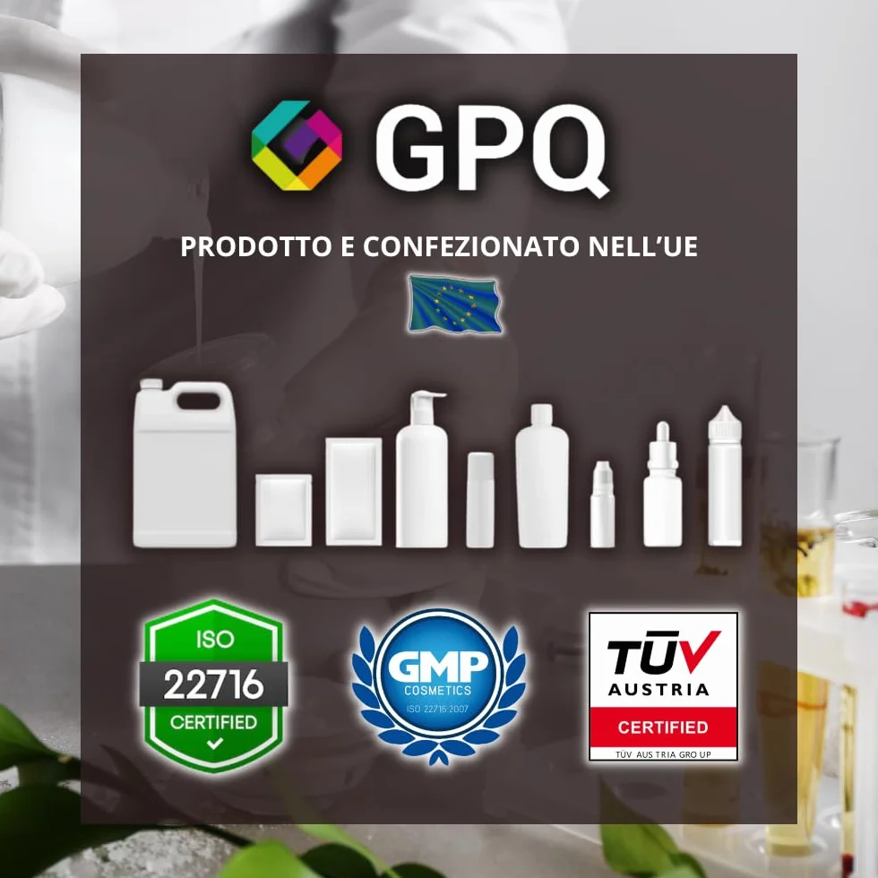GPQ Gel/Shampoo 2 in 1 OLIVE 5 L Refill Balsamo senza Parabeni 92% NATURAL ORIGIN