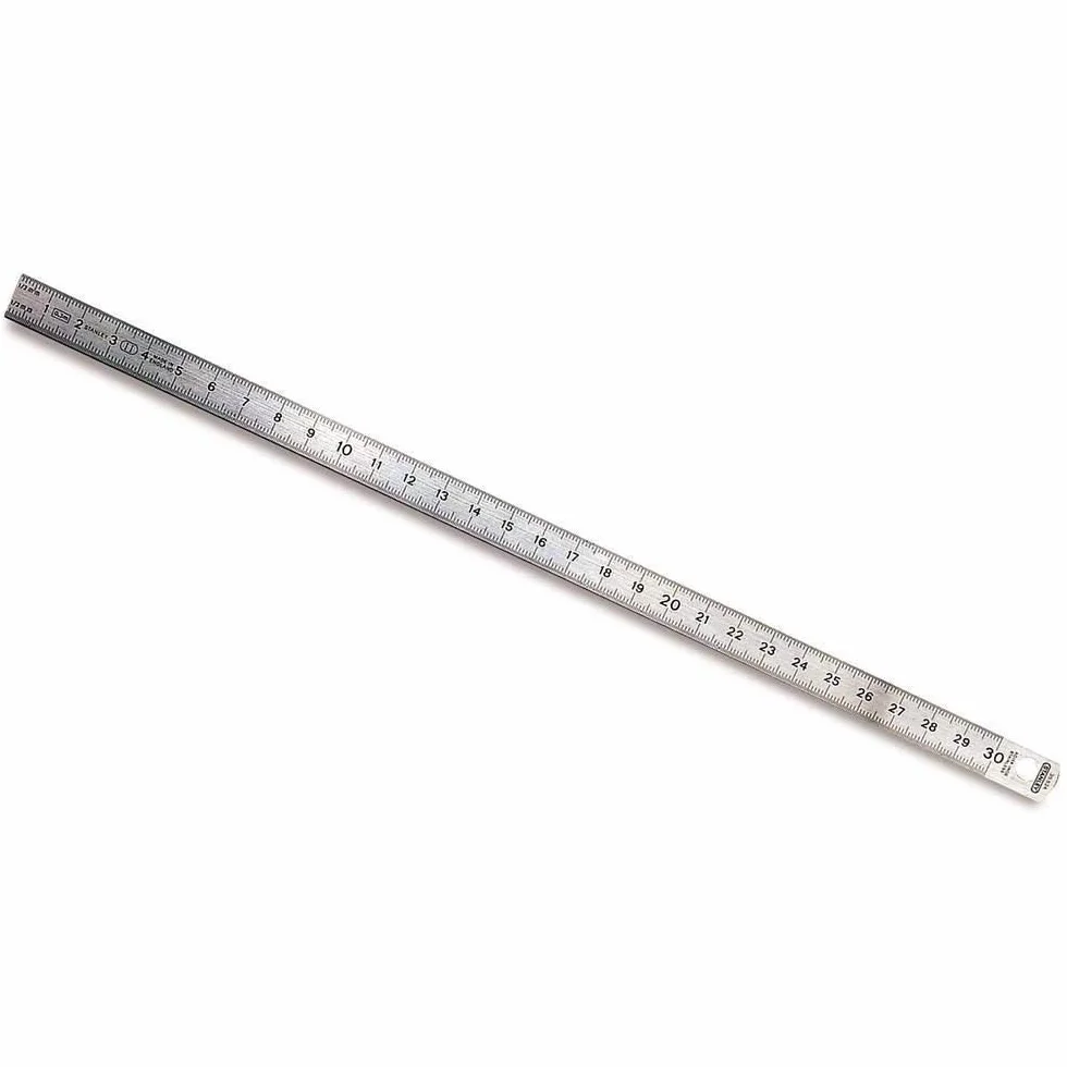 STANLEY 1-35-524 Riga Flessibile, Acciaio Inossidabile, 30 cm