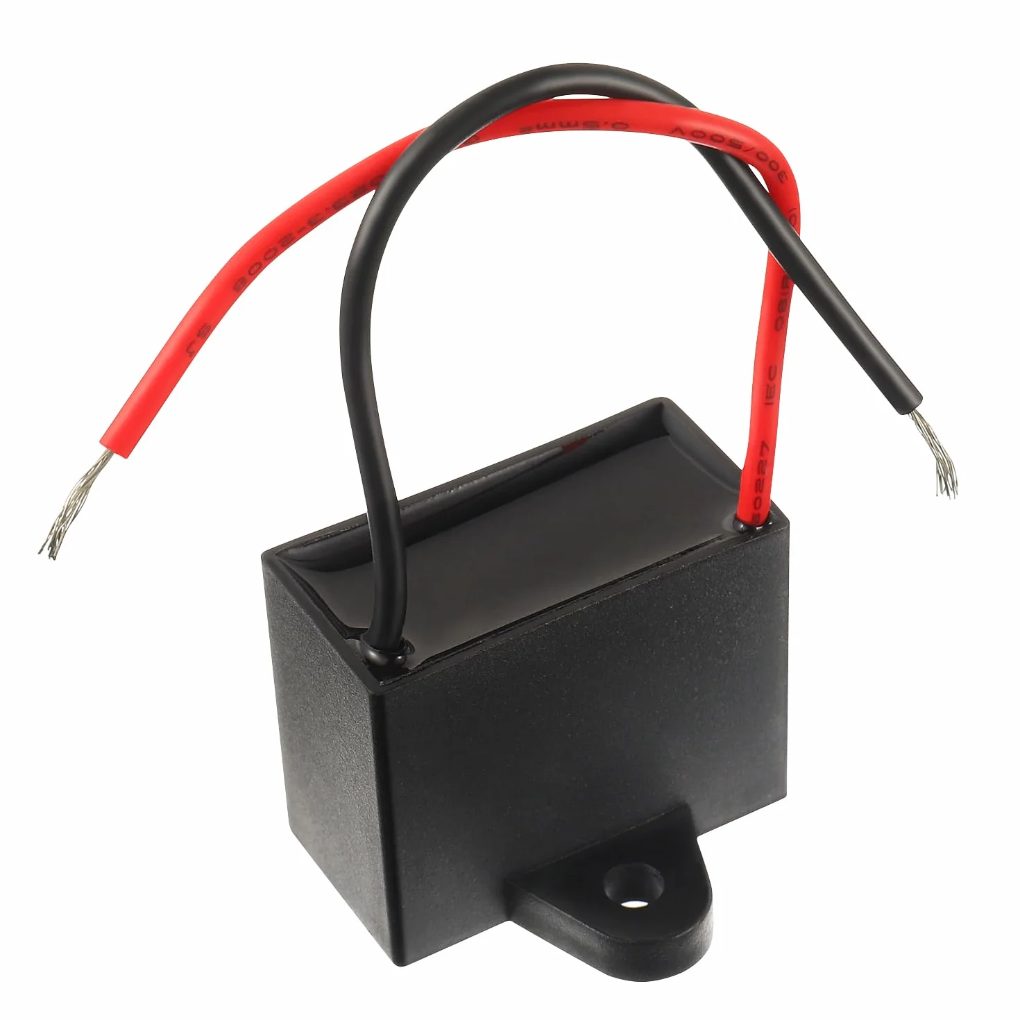 Condensatore di Marcia CBB61 4uF 450V AC 50/60Hz per Motore Ventilatore Condizionatore Aria (2 Pezzi)