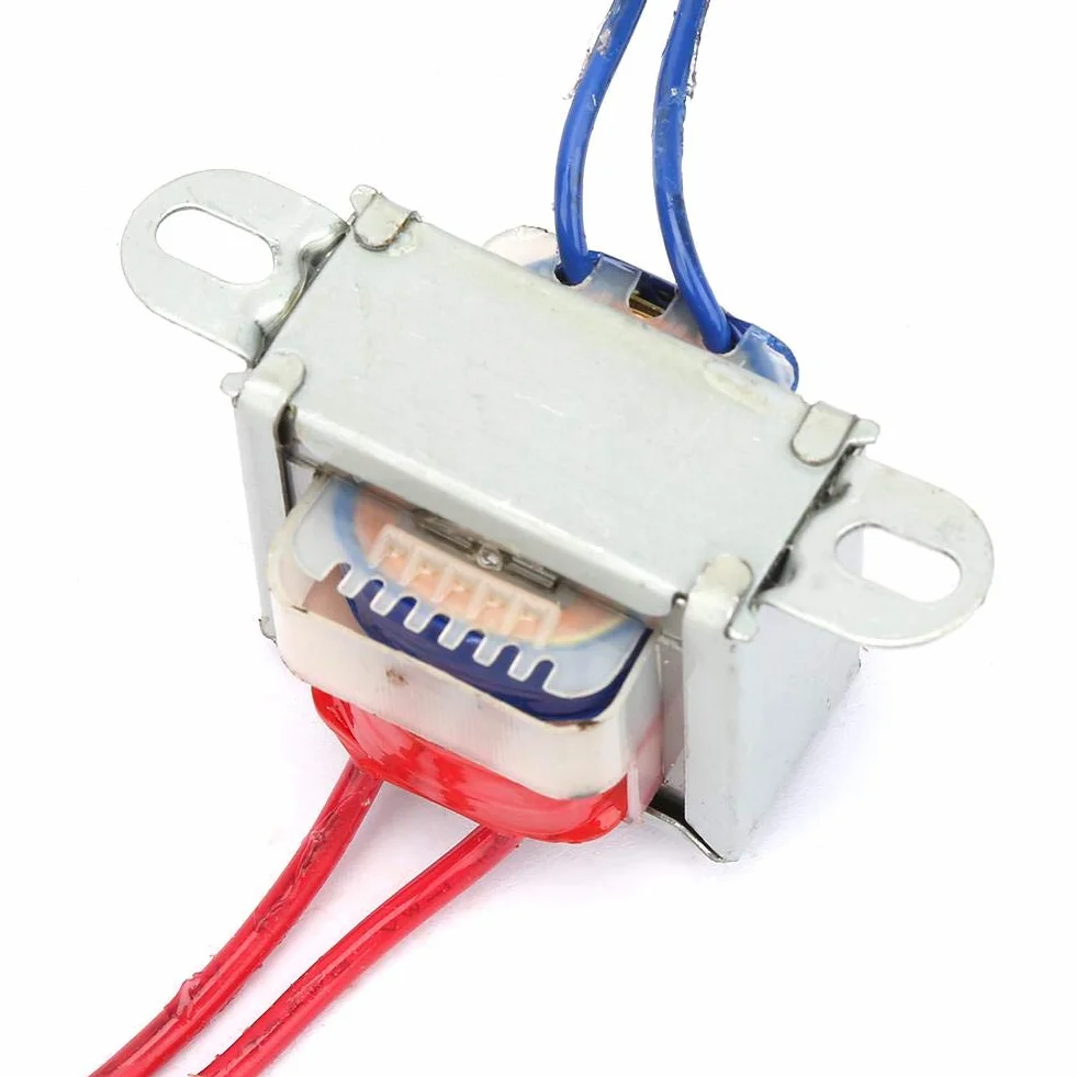 Trasformatore 220v 12V/24V AC di Uscita Ingresso 2W 220V 50Hz Single Power Transformer per Automotive Elettricità(12V)