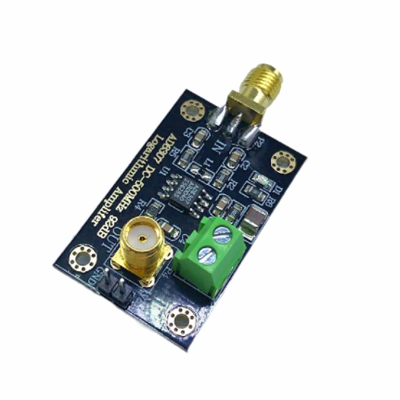 AD8307 RF Power Detector Module DC5V 500MHz Potenza RF Log Amplificatore Board RF Trasmettitore Test Circuito