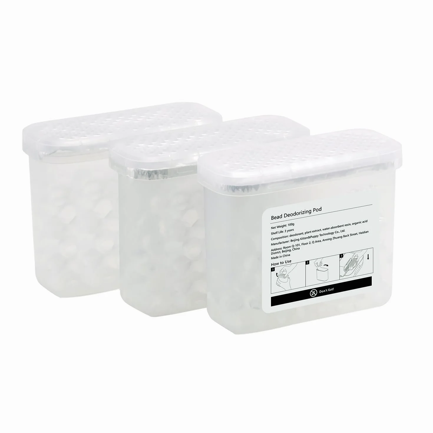 PAWBBY P1 Ultra Capsula deodorante per la lettiera autopulente