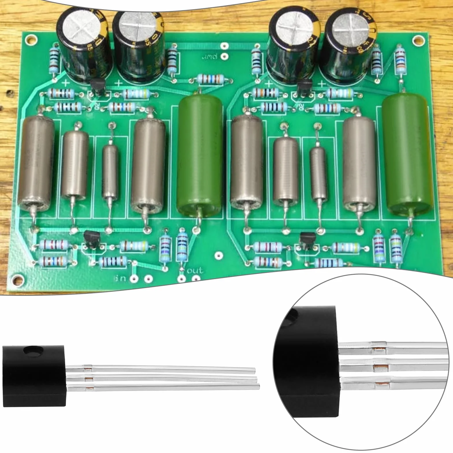Create idea Transistor a effetto di campo di giunzione a 3 pin a canale N, a basso rumore, ad inserimento diretto, transistor audio, 2SK170GR, 40 V, 15 mA, per amplificatore audio, 20 pezzi