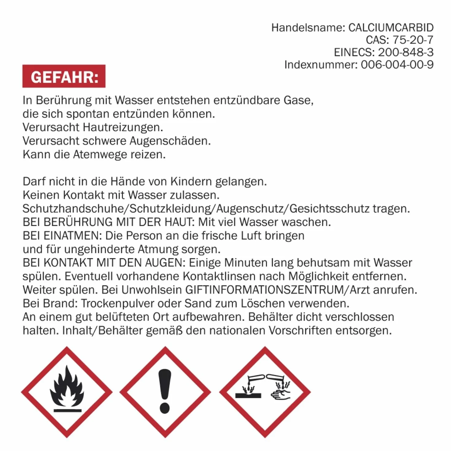 SPEEDPLANT carburo 1kg, carburo di Calcio Pietre 15-25mm, carburo per lampade