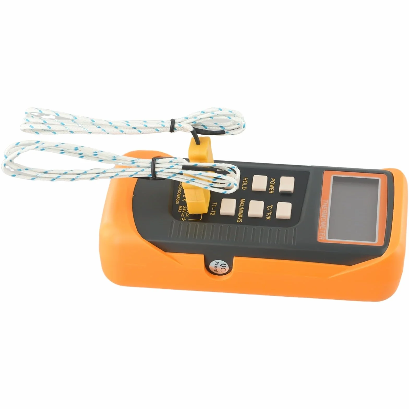 Termometro digitale a doppio canale K 6802 II per HVAC, kit di test per legionella con 4 sonde