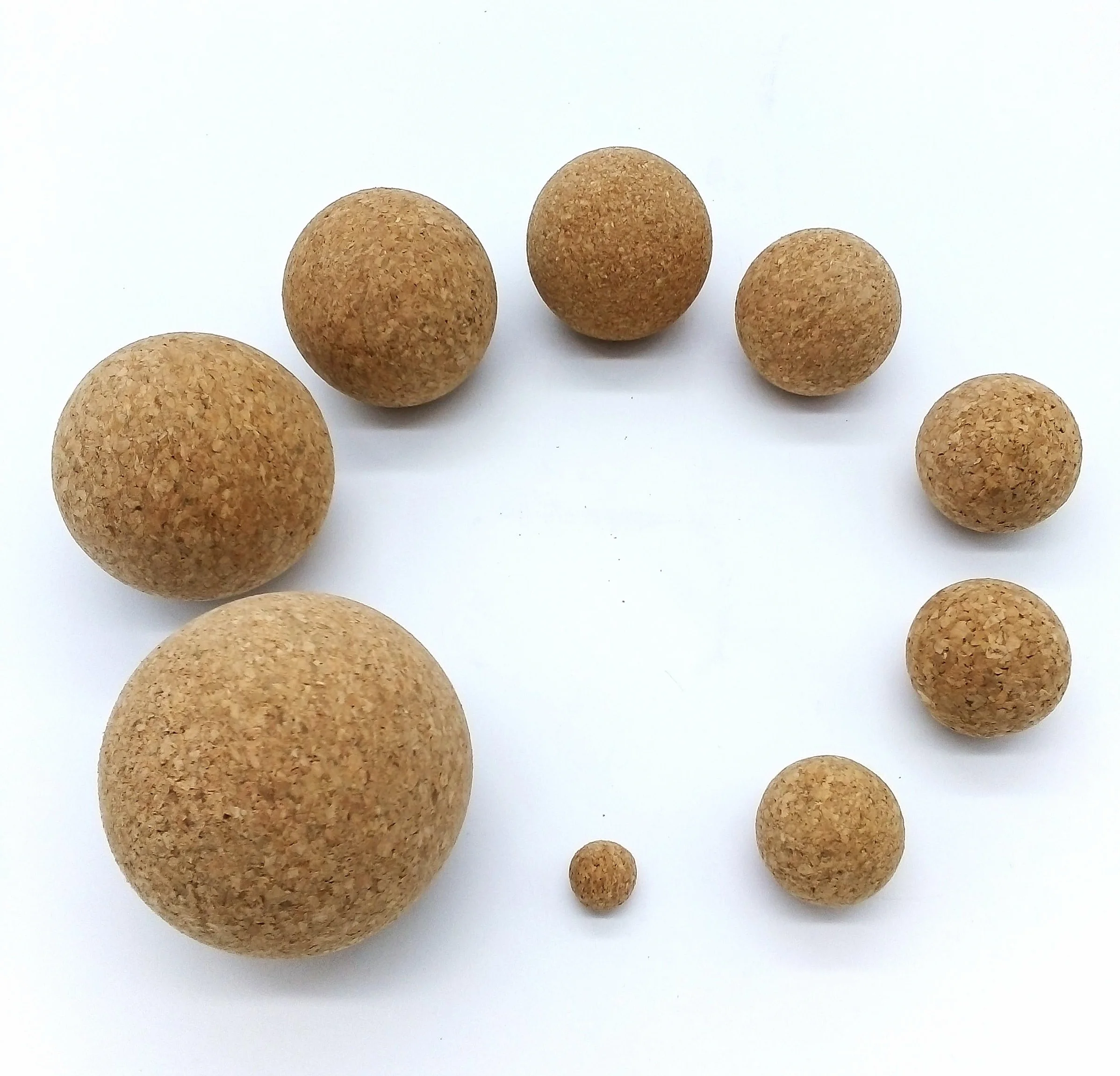 Iberia-Kork WEINKORKEN & SEKTKORKEN 10 Palline Sughero Pressato 20 mm Fai da Te Pesca Nautica