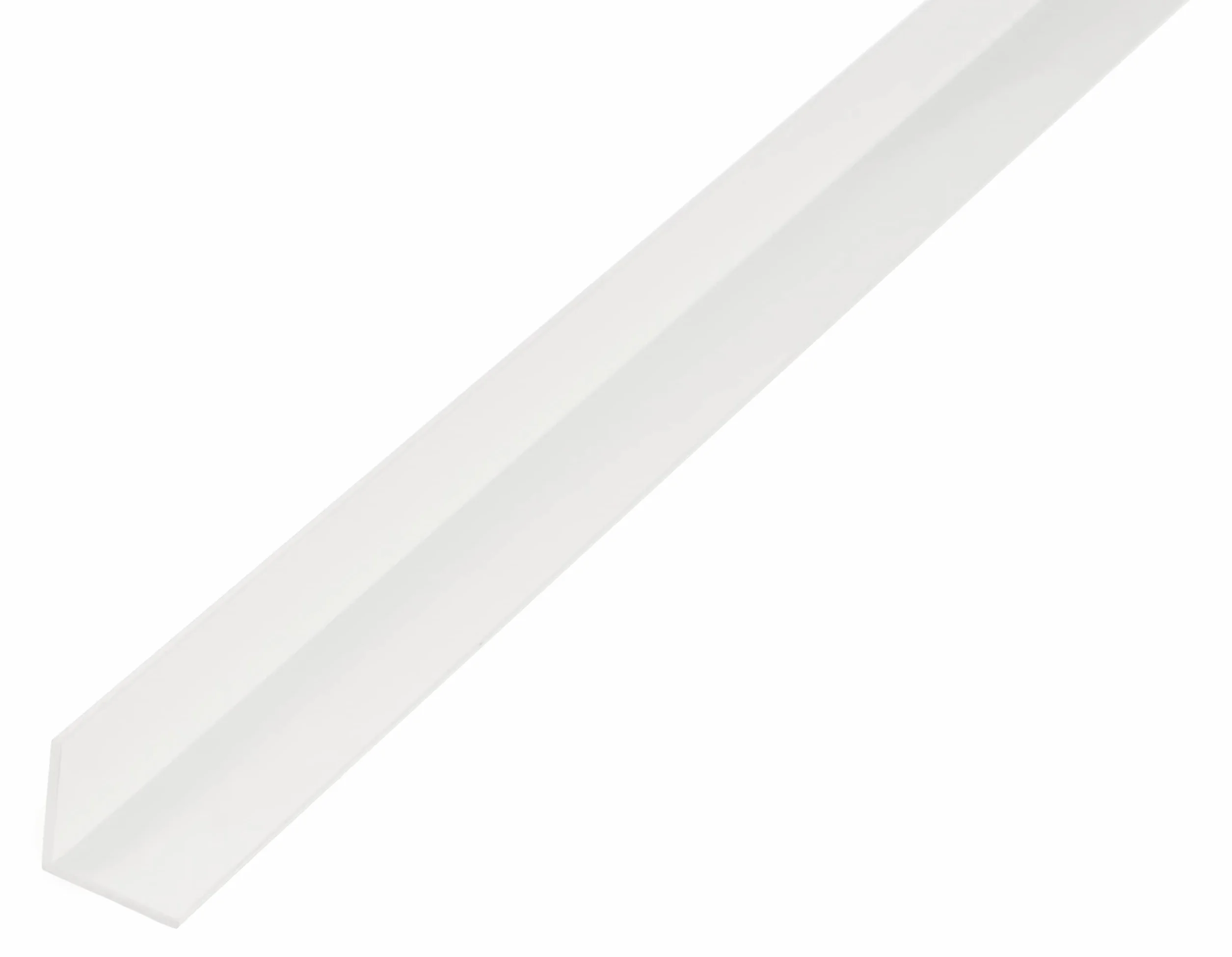 Alberts 470579 Profilo angolare 1000 x 7 x 7 mm Plastica bianco
