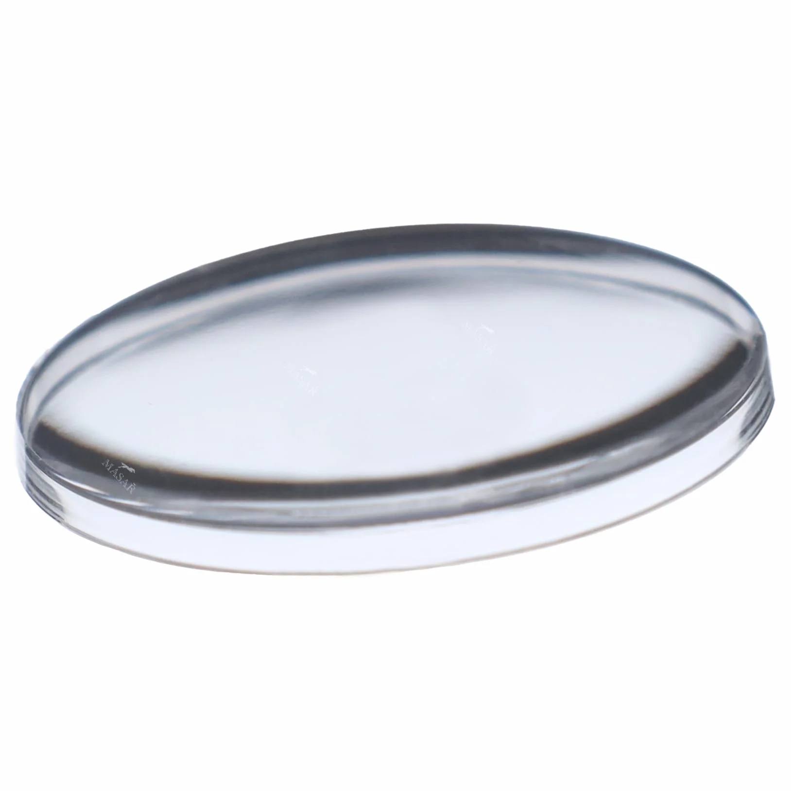 masar – acrilico, alto bombato, vetro per orologio – Plexi, altezza inserimento/bordo: 2 mm/2,0 mm – diametro 19,00 mm a 40,0 mm – 1 pz