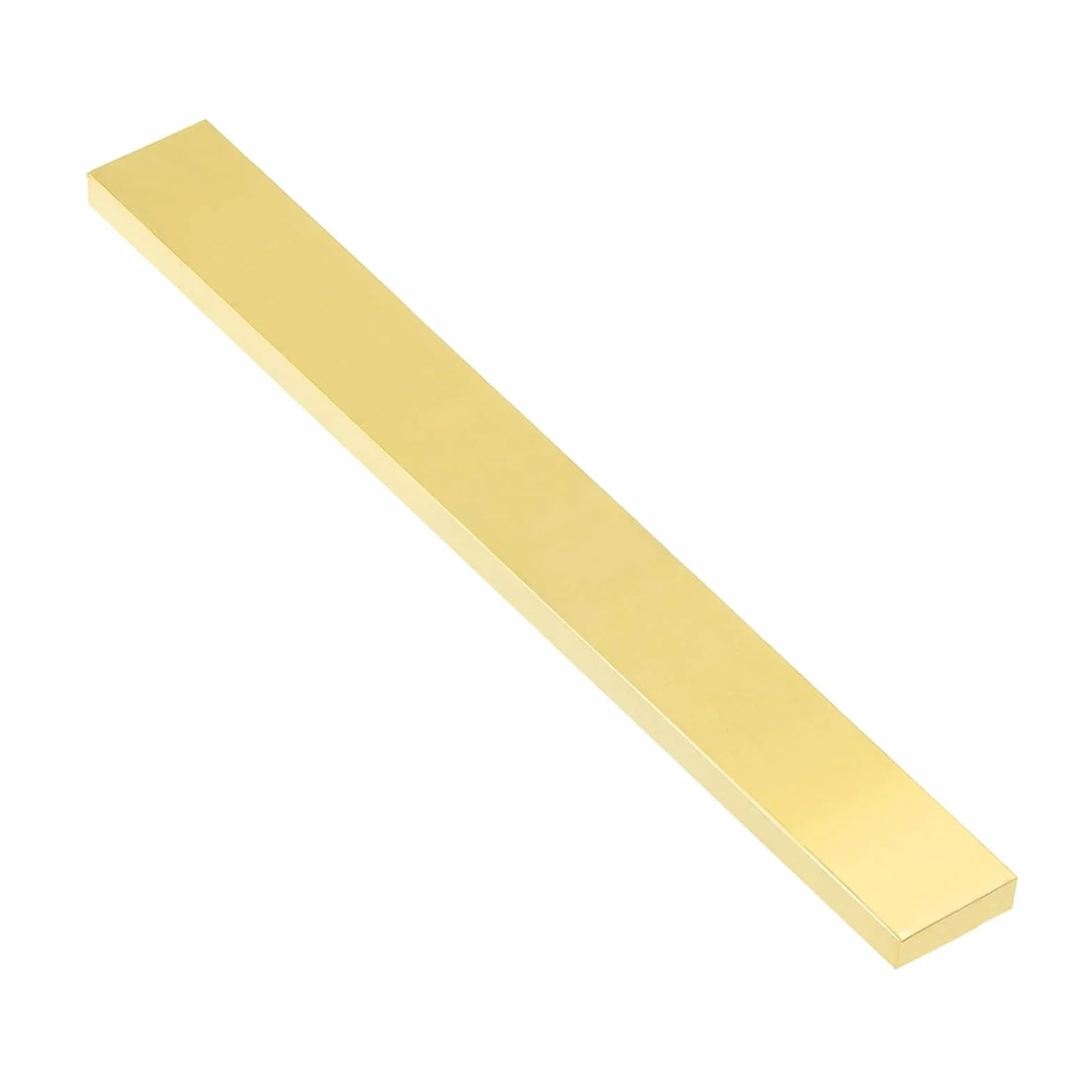 Barra Piatta Ottone H59 2mm Spessore 500mm Lunghezza Larghezza 5mm-40mm Massiccio Rettangolare Lamiera Metallo Per Lavorazione CNC Fai Da Te Taglio Metallica Industriali(2 * 5 * 500mm)