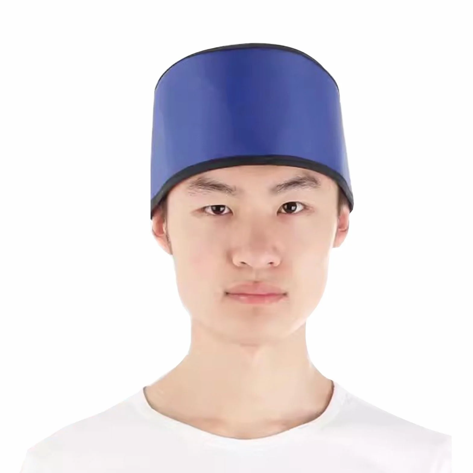Cappello in Piombo Protezione Radiazioni, Casco Leggero e Morbido, Protezione Testa Raggi X(0.5 mmpb)