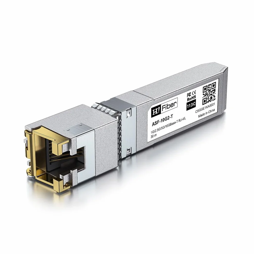 10Gb SFP+ RJ45 Transceiver 10GBase-T Modulo Marvell 113C Compatibile Cisco Ubiquiti MikroTik 30m