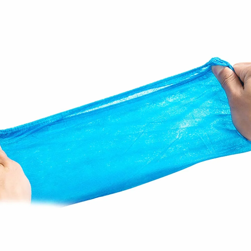 Copriscarpe in Plastica Bianco 100 Pezzi per Pulizia Tappeto Protezione Pavimento