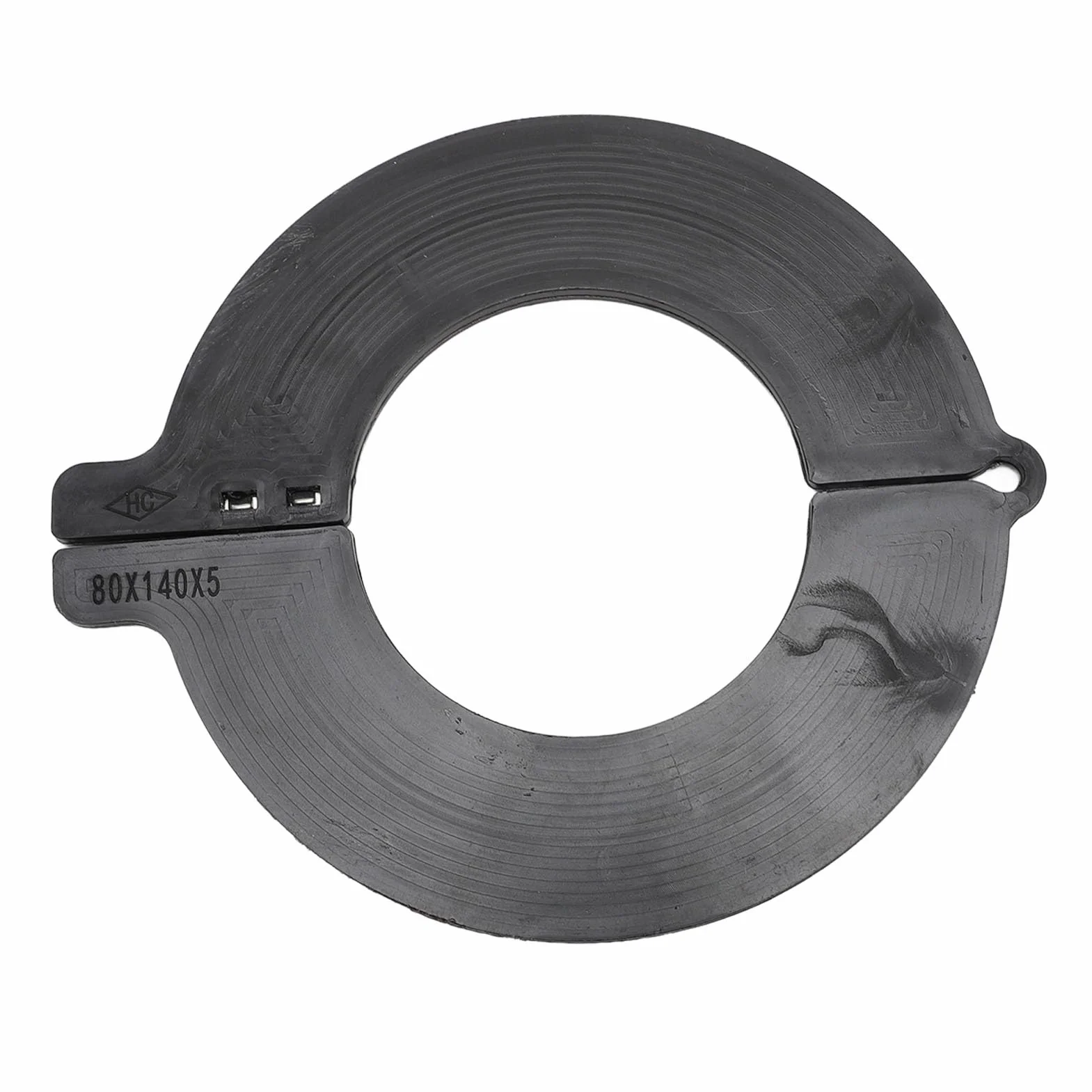 Kit Spessori Perno Benna 80 Mm, Ricambio in Plastica Tecnica per Escavatore, con Design Antipolvere e a Basso Attrito, Adatto per Cat Case Doosan