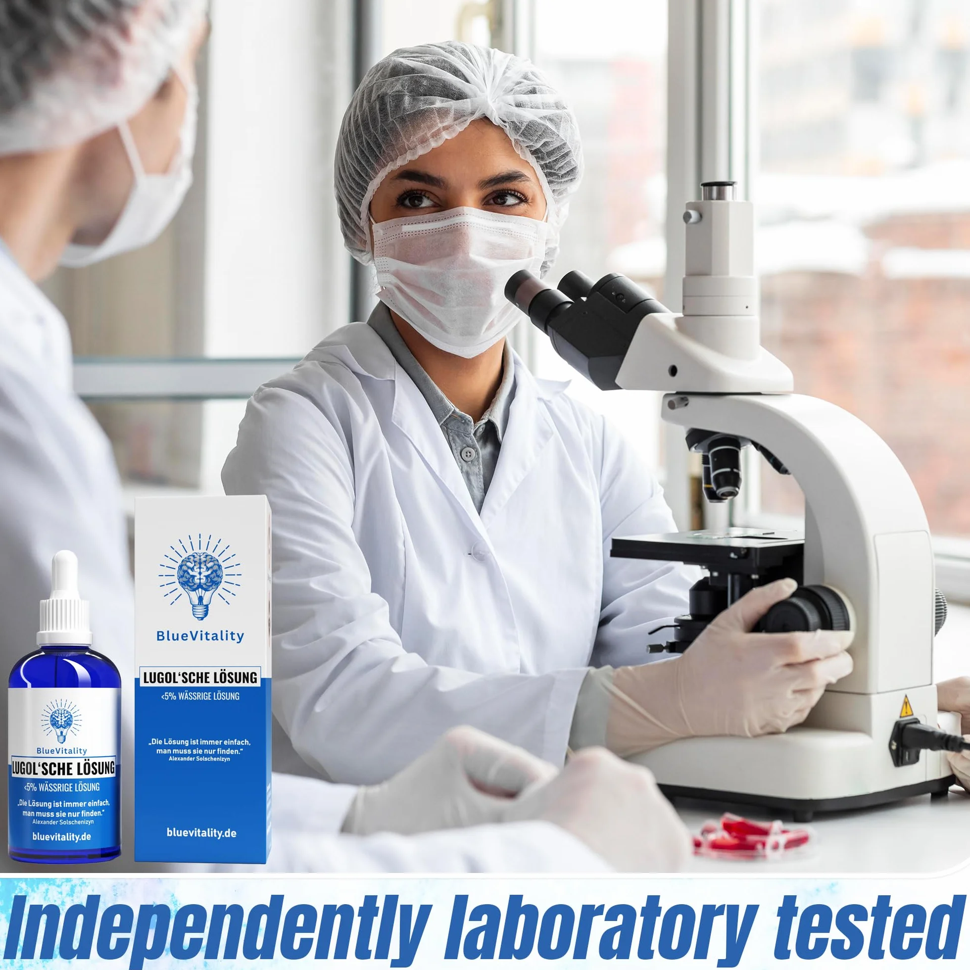 Iodio Lugol 5% 100 ml z pipetką Made in Germany