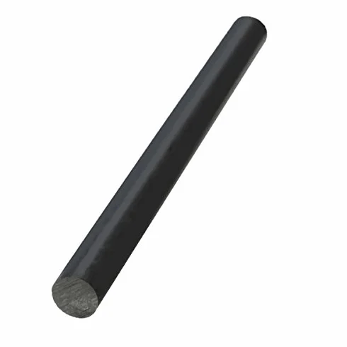 EsportsMJJ Barre di Nylon Nere Lunghe di Lunghezza di 100Mm Che progettano la Barra Rotonda di plastica di 5/6/8 / 10Mm di Barre - 5mm