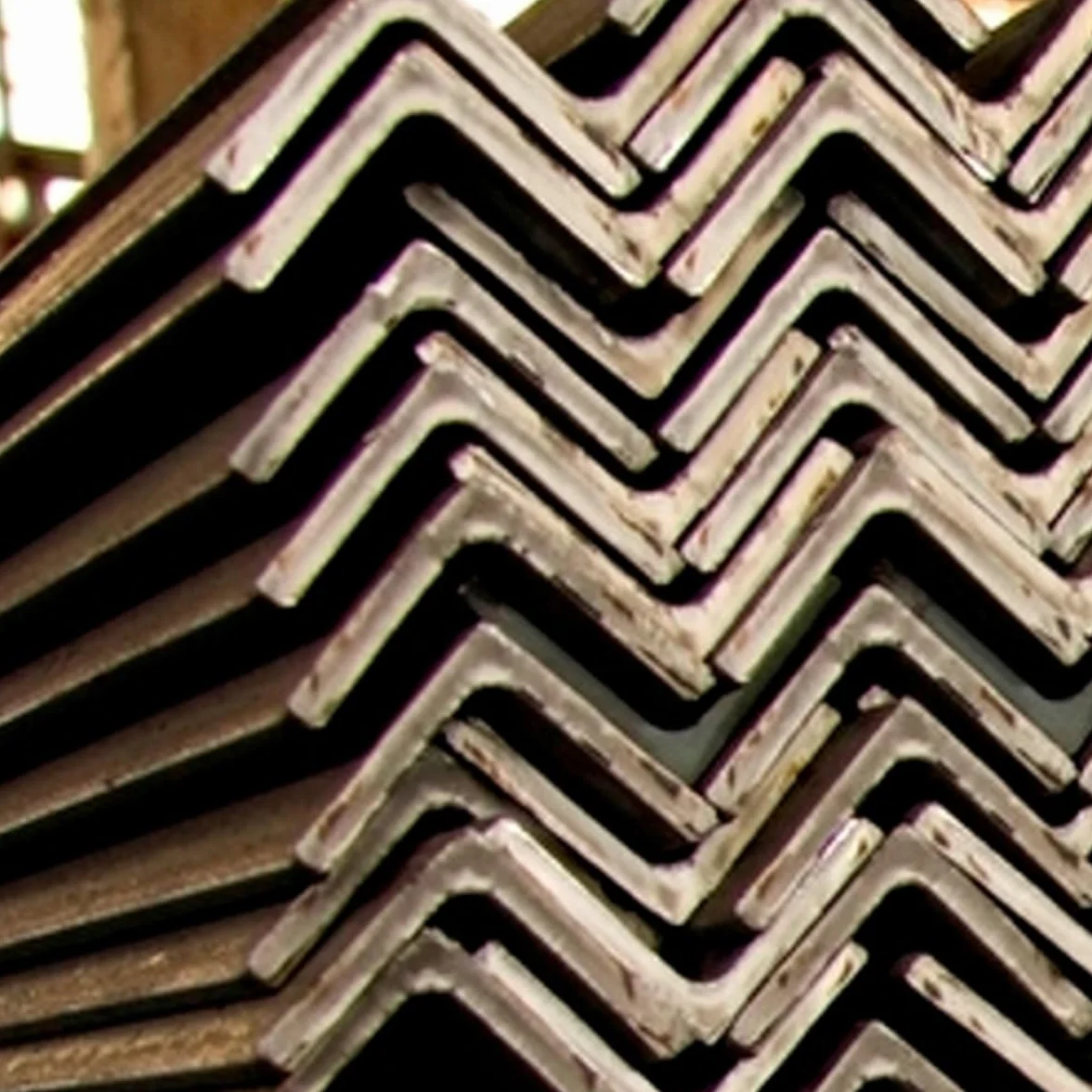 Barra in ferro liscio profilo a L angolare grezzo 40x40 mm spessore 5 mm Misura 2 mt 2000 mm Made in Italy