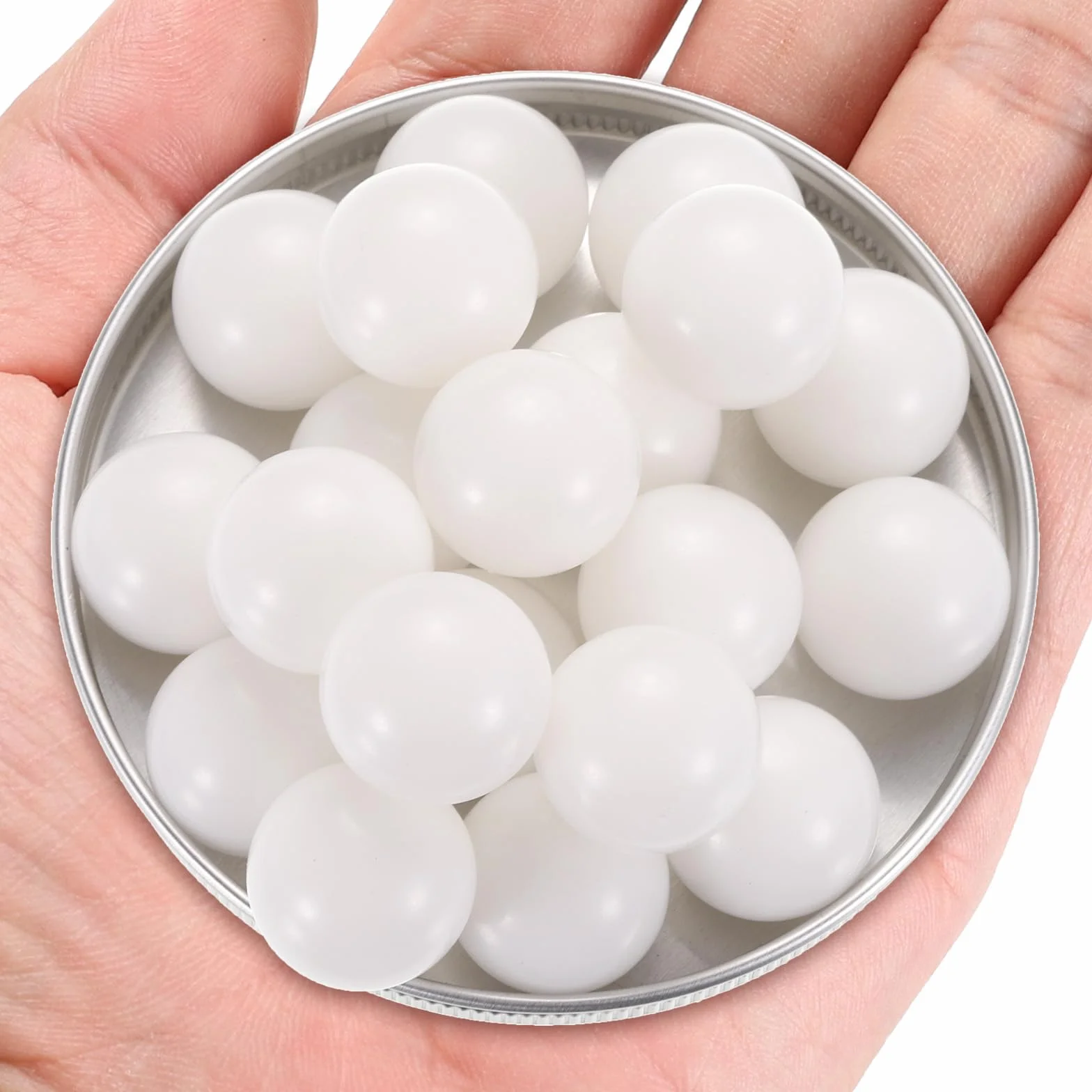 QUARKZMAN 20pz Sfere di Cuscinetto in Plastica 3/4" 19.05mm, Sfere Pom di Precisione