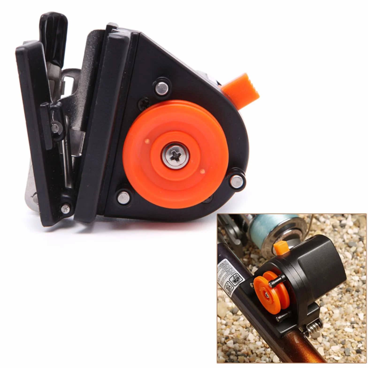 Portatile Pesca Finder Linea Lunghezza Profondità Gauge Contatore 0-999M