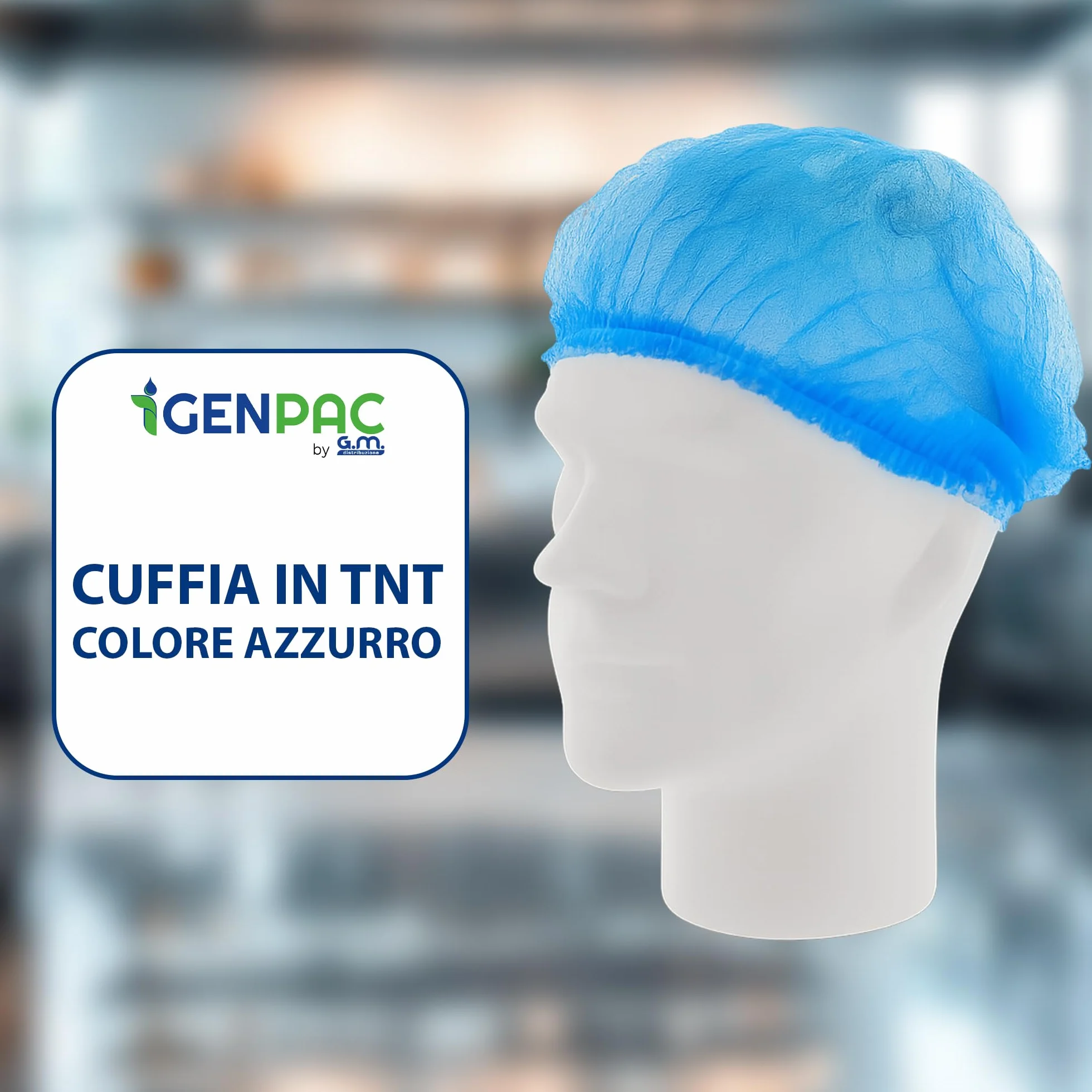 Kit Visitatore Monouso Bianco con Camice, Copriscarpe, Cuffia, Copribarba e Mascherina