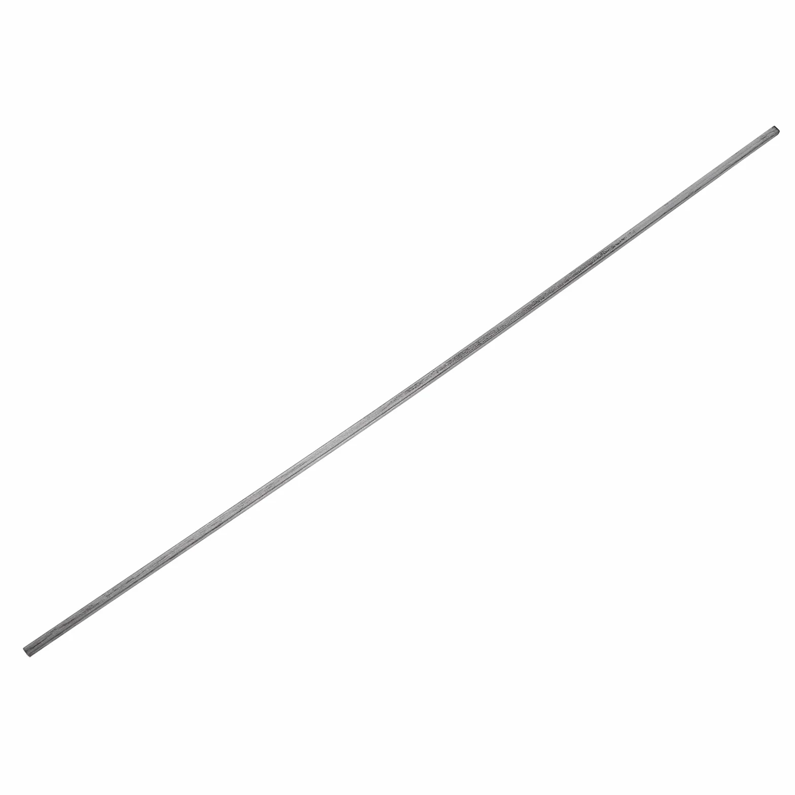 sourcing map Barra quadrata in acciaio A36 3mm x 3mm x 305mm chiave di precisione per chiavistelli