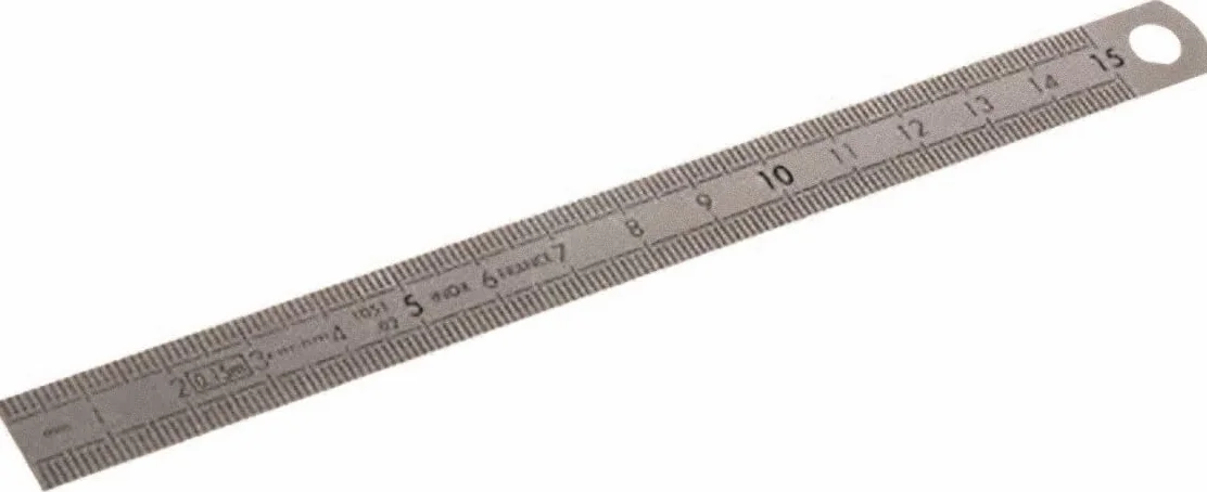 Facom DELA.1051.150, Righelli Inox Flessibili, 2 lati, 150 mm