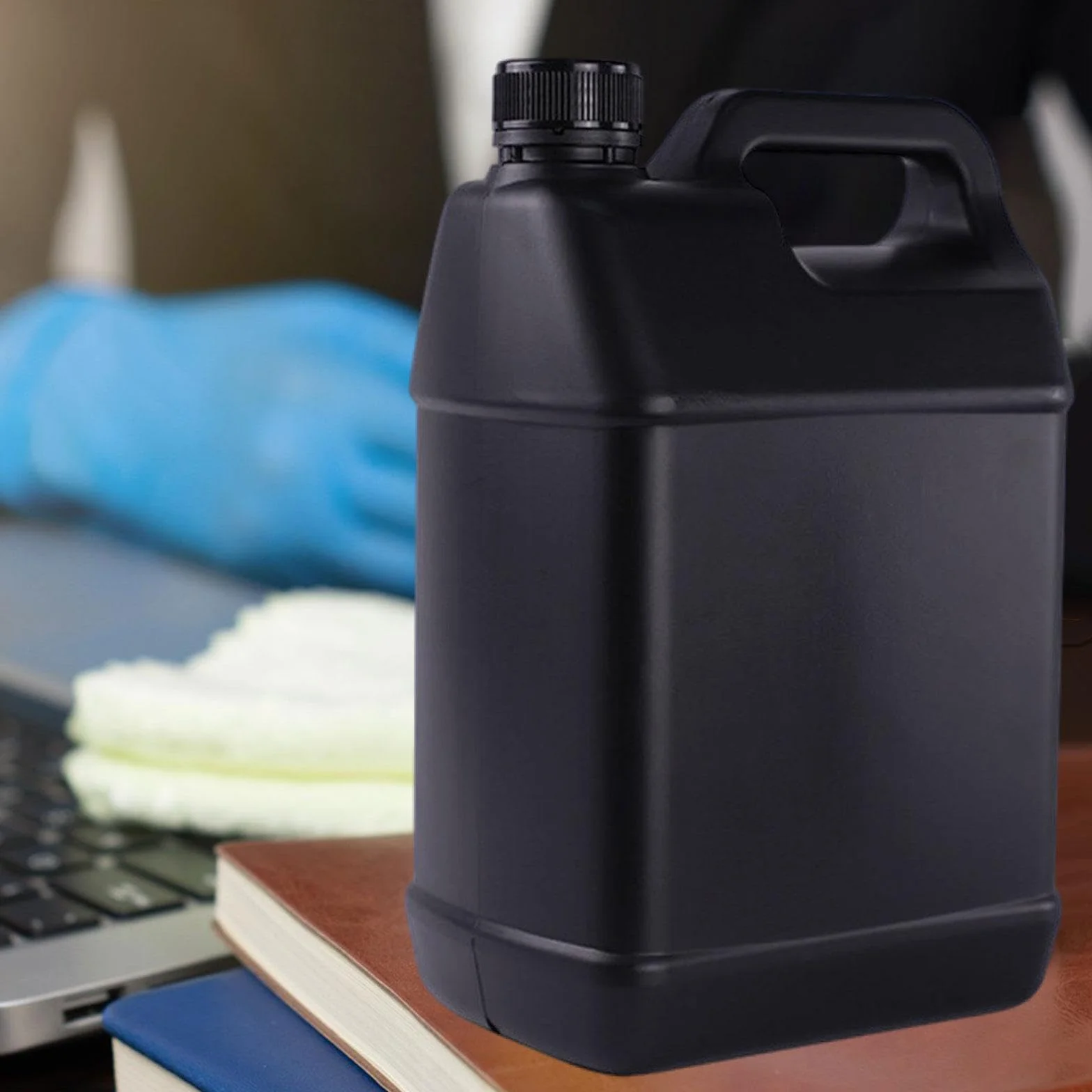 Gralara Contenitore Piatto 4 Litri Bottiglia detergente Portatile per liquidi