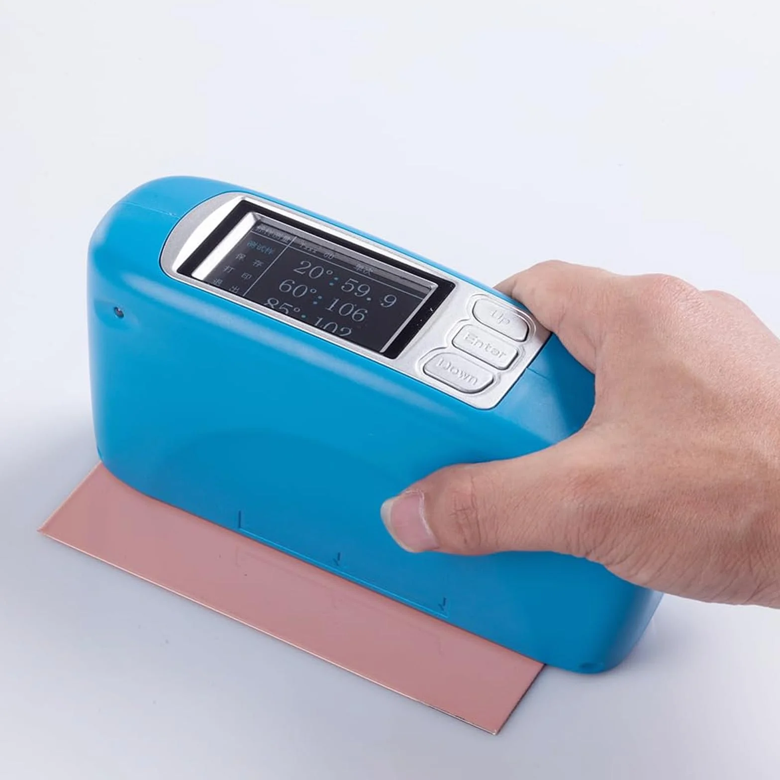 Gloss Meter Tri-Angle Glossmeter 20° 60° 85° Portatile Digital Single Angle Gloss Tester per Vernice Plastica