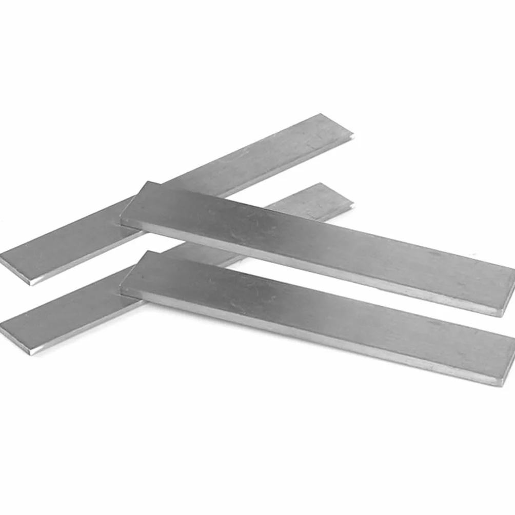 Barra Piatta Acciaio Inossidabile 316 6mm Larghezza 10-80mm Lunghezza 100mm Trafilato a Freddo
