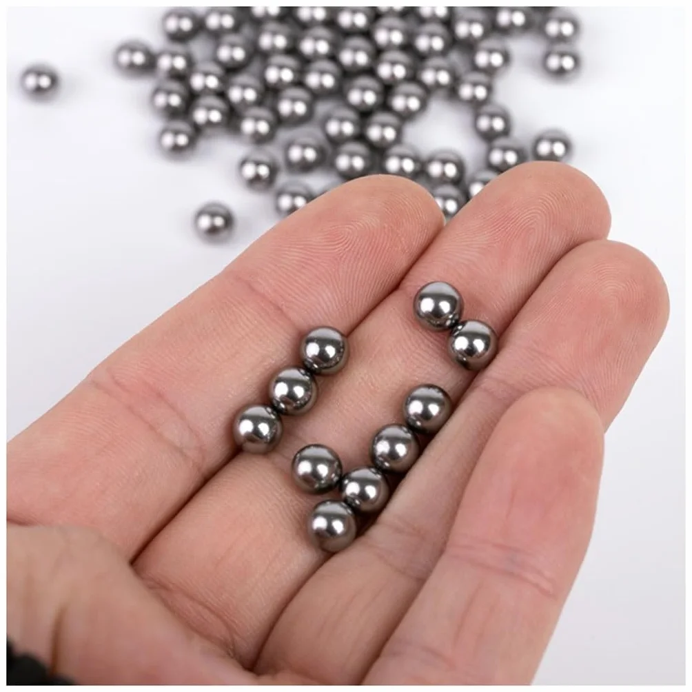 Sfere In Acciaio For Cuscinetti Di Precisione In Acciaio Inossidabile, Sfere In Acciaio Solido Da 3 Mm 3,5 4 4,5 5 6 8 9 10 11 Mm (Size : 4mm-100pcs)