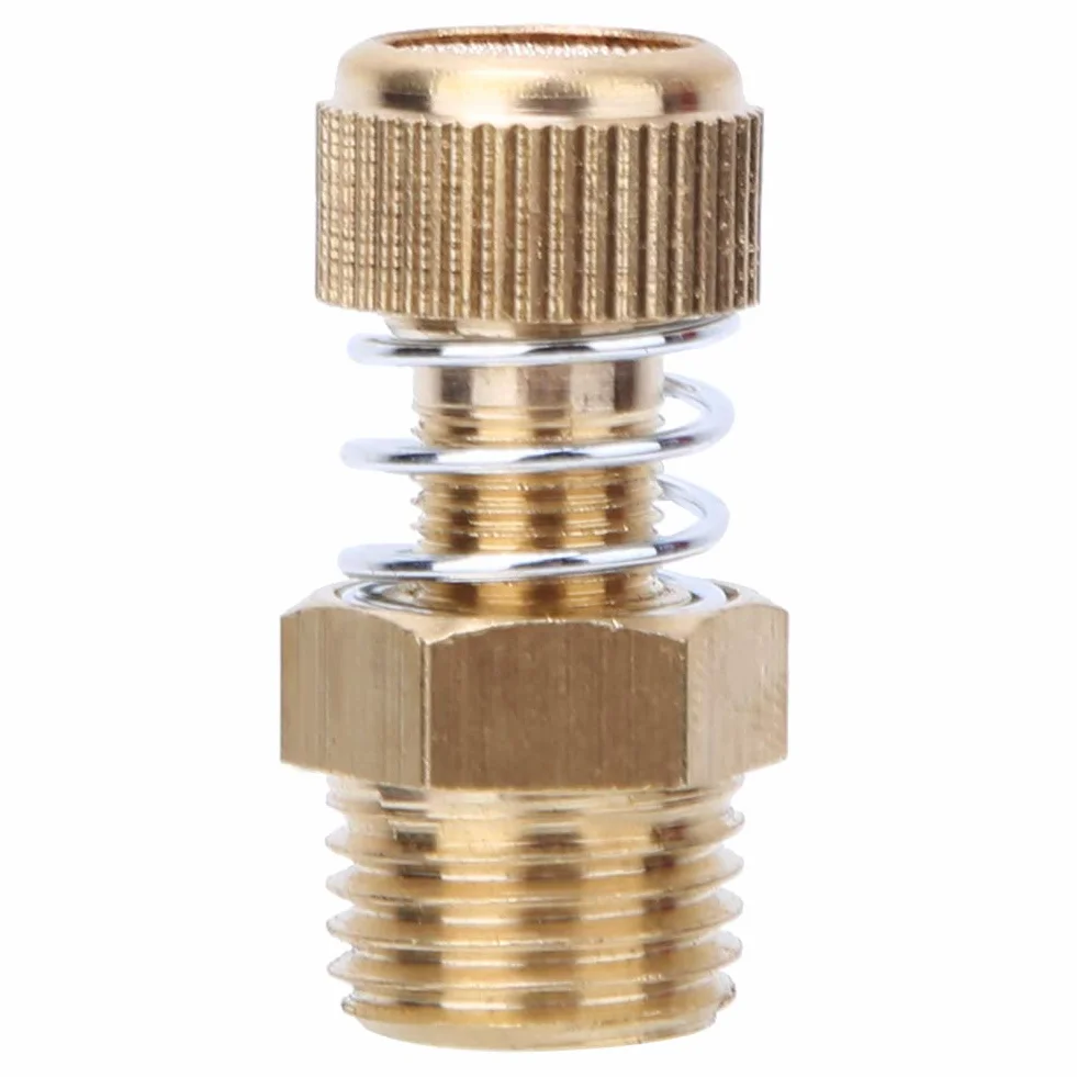 Silenziatore Pneumatico Filettato, Elettrovalvola Pneumatica in Ottone 10 Pezzi BSPT 1/4