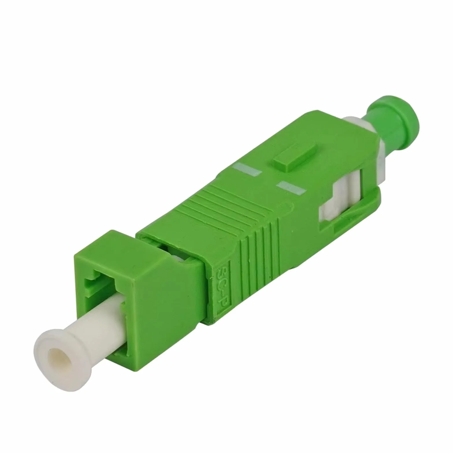 Adattatore ibrido in fibra ottica SC/APC-LC/APC, 2 pezzi, fibra singola