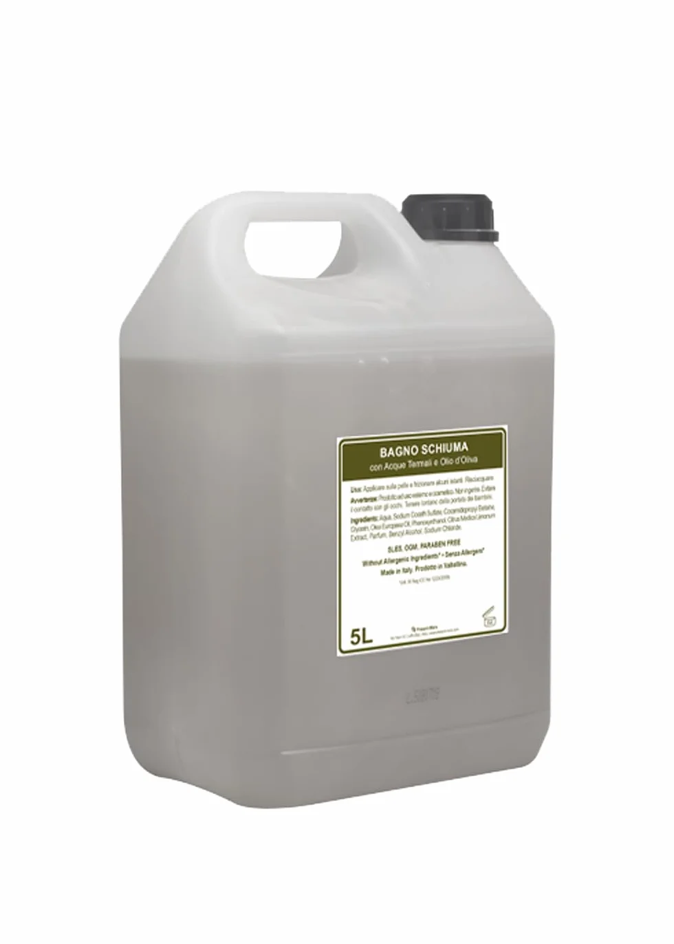 Bagno Schiuma 5lt Beauty Oil Tahitian - Senza Allergeni - Made in Italy