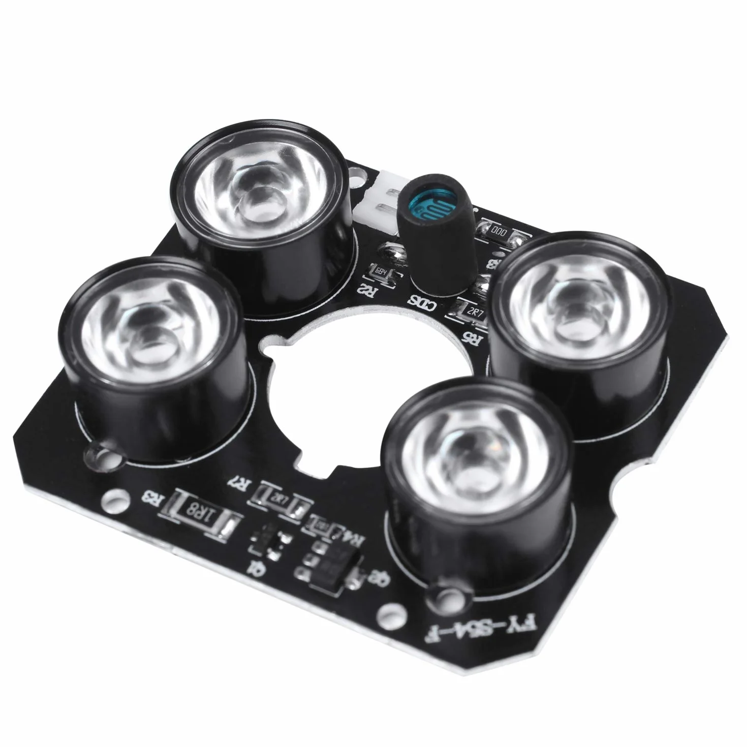 4 Array IR LED Spot Light Infrarossi per Telecamere CCTV Visione Notturna 52mm