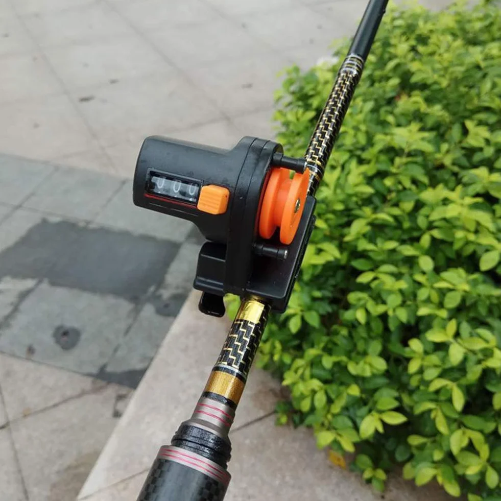 Strumento per la Ricerca della Profondità della Lenza da Pesca Contatore Lunghezza 0-999M