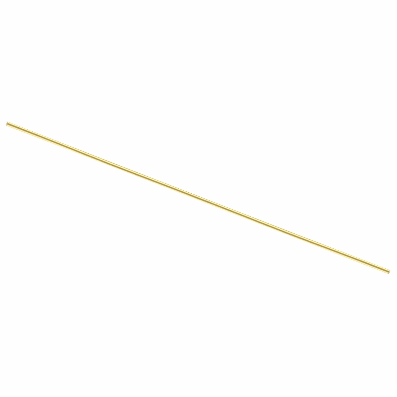 QUARKZMAN 1pz Ottone Aste (3mm)1/8" x (305mm)12" Ottone Massiccio Rotondo Stock Tornio Barra per Coltello Manici Perno Fai Da Te Artigianato Modello Aereo