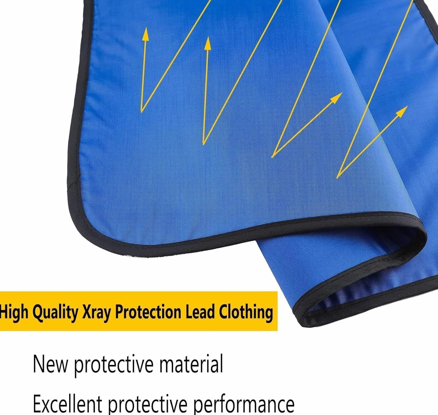 Collare di Protezione tiroidea con Protezione dai Raggi X, Protezione dalle Radiazioni con Regolabile(0.5 mmpb)