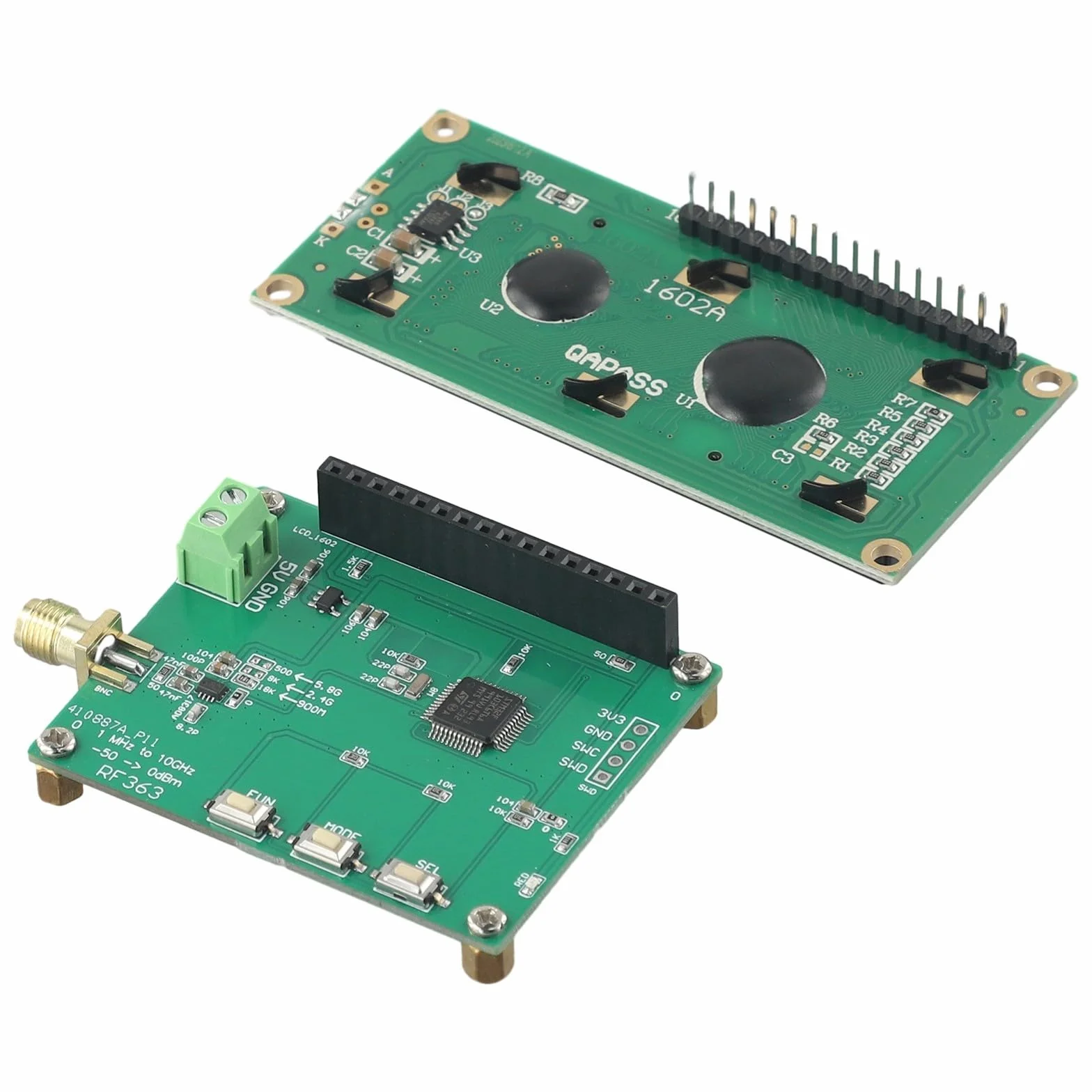 Ampio misuratore di potenza della gamma di frequenza rf, 1MHz 10GHz, prestazione stabile, alta sensibilità
