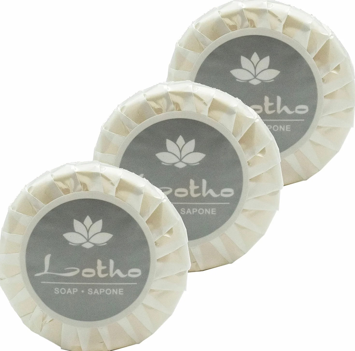 Saponetta plissettata Lotho 20 gr 100 pezzi Monouso Hotel B&B