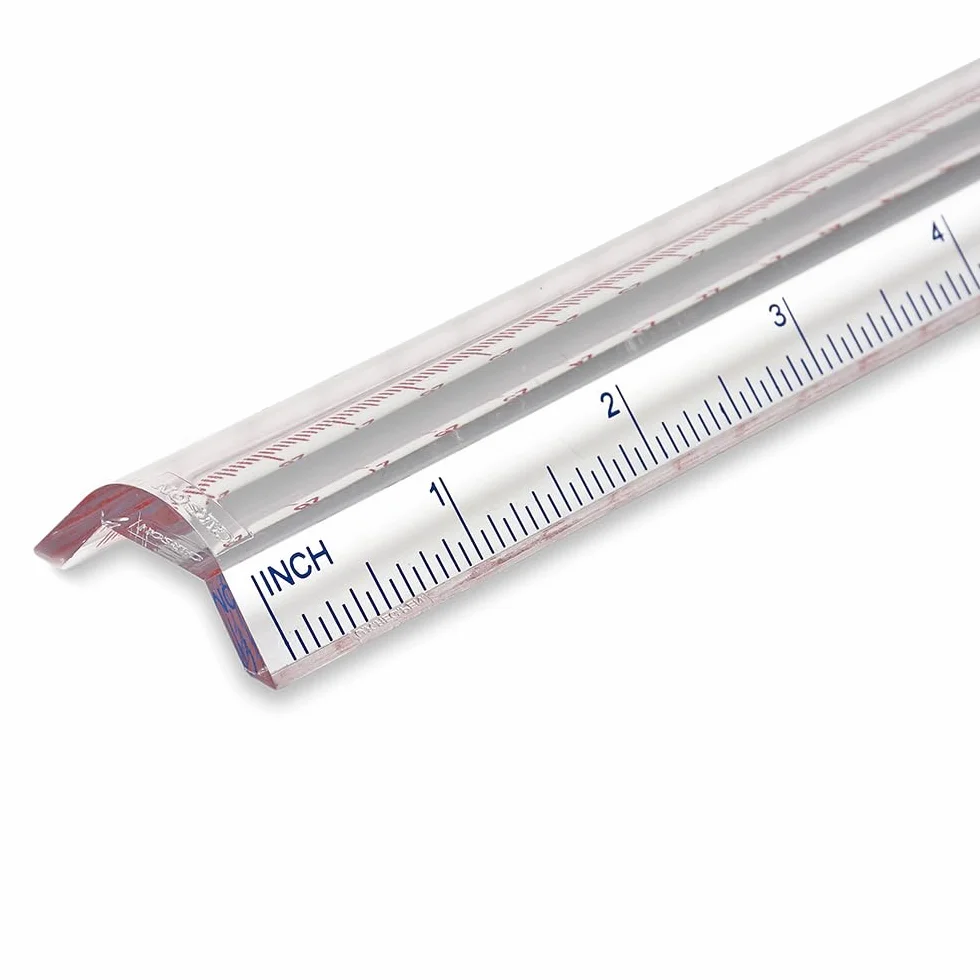 Carson MagniRule lente d’ingrandimento 1,5x a barra con righello 30 cm