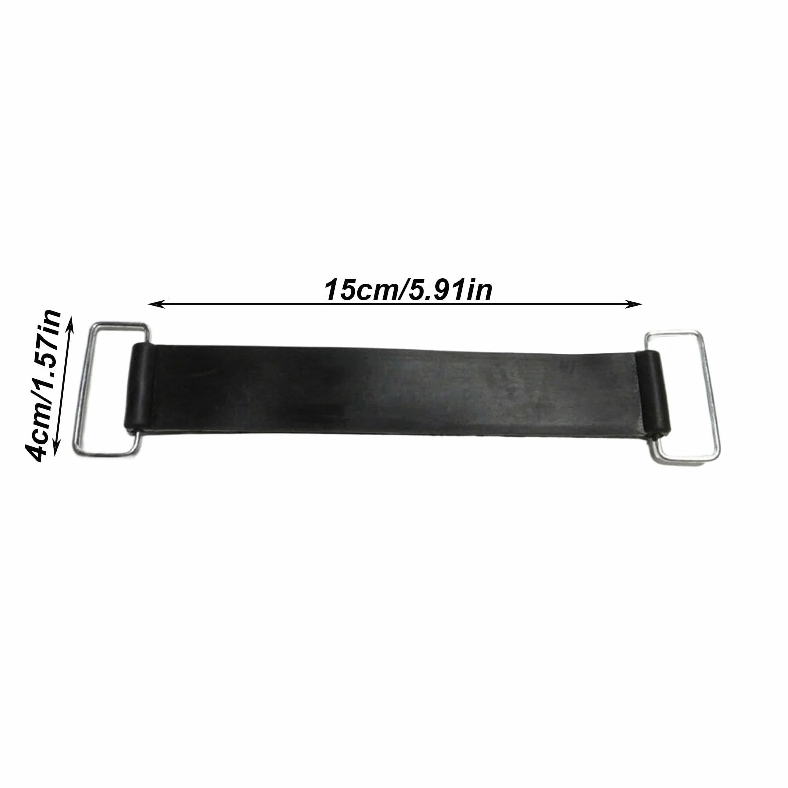 Cinghia elastica per batteria moto | Fascia estensibile fissa per vano portabatteria | Sostituzione esterna