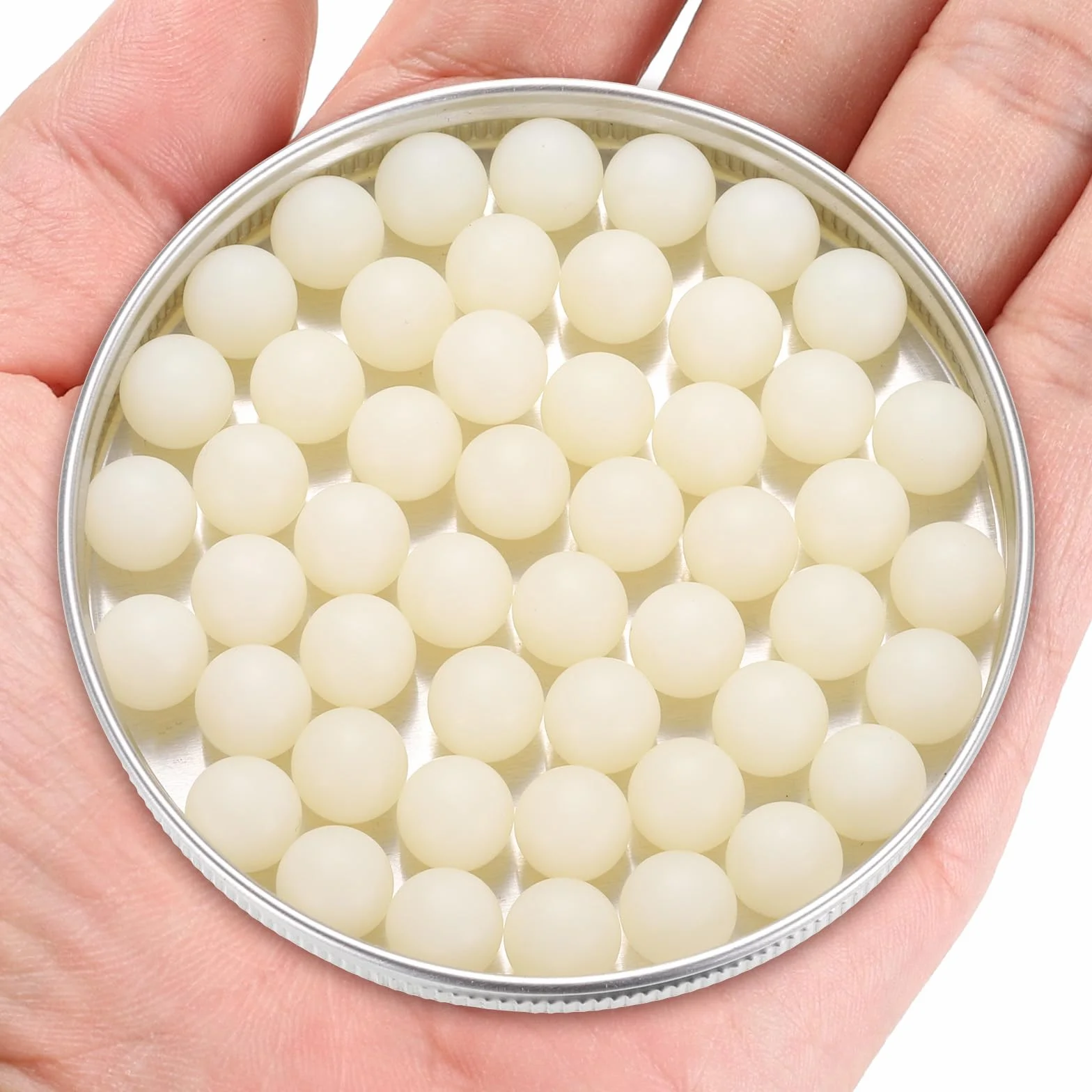 Sfere in Plastica Solida Nylon 10mm 100pz QUARKZMAN