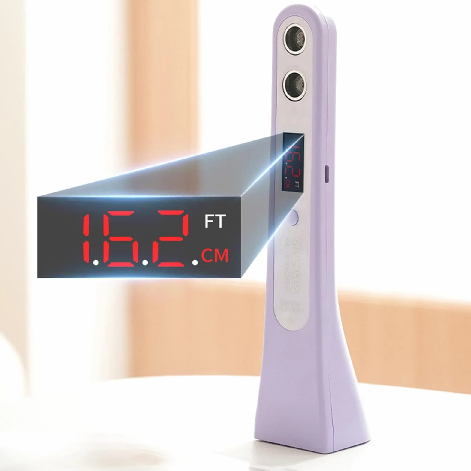 Misuratore di altezza ad ultrasuoni portatile wireless per bambini e adulti