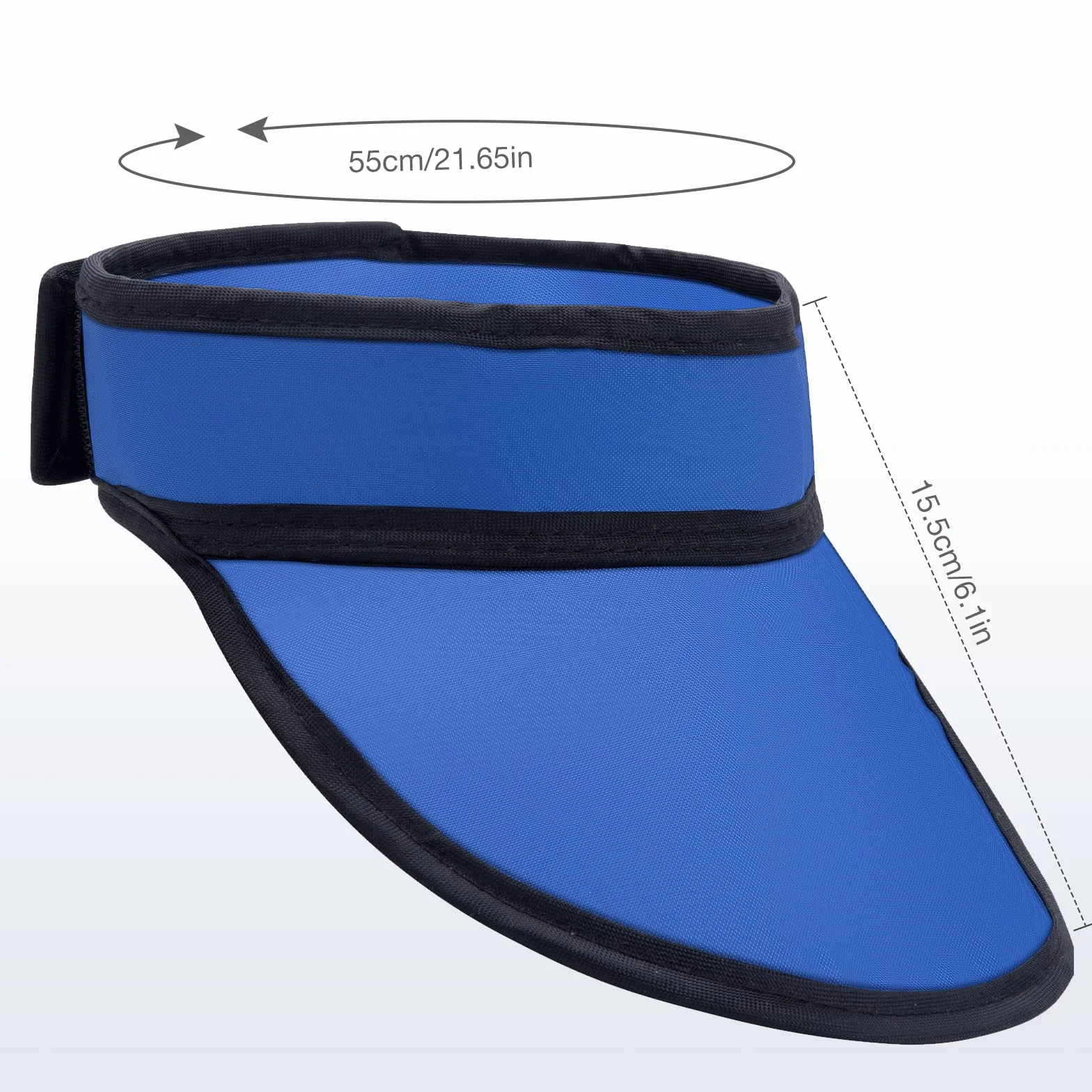 Collare protettivo per tiroide da laboratorio dentale 0,5 mm Pb per radiografie blu