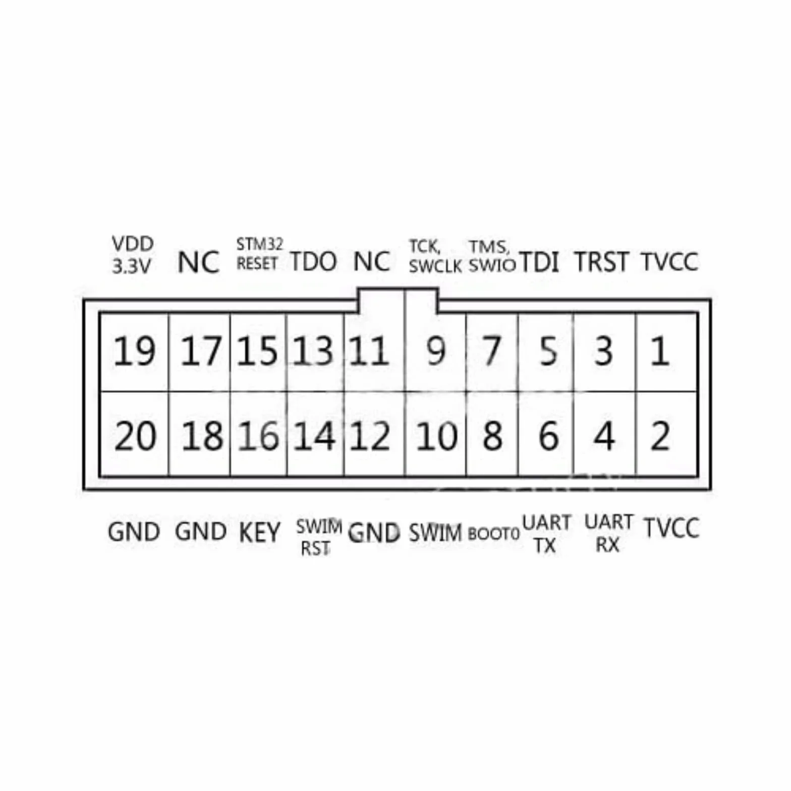 ARCELI ST-LINK / V2 (versione CN) Microcontroller ST MCU STM8 STM32 JTAG SWD SWIM Emulatore programmatore di debugger in-circuit