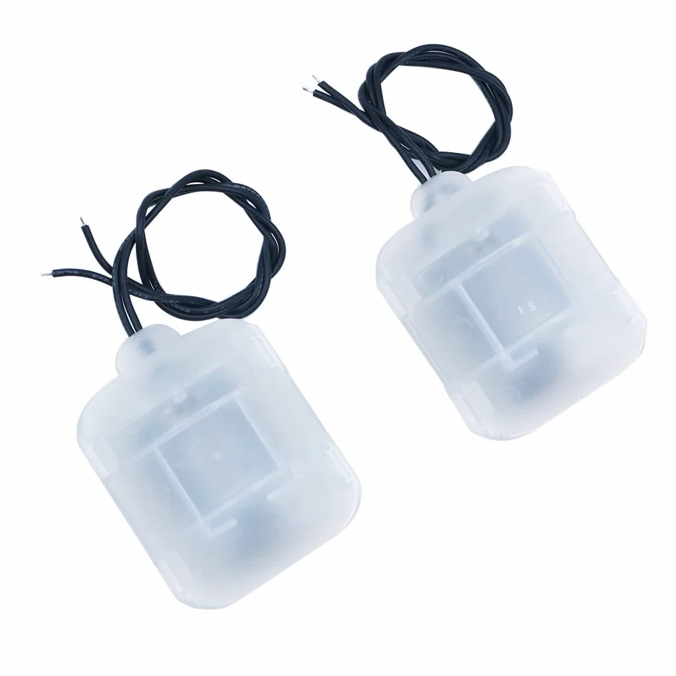 DollaTek 2PCS 260 Mini Micro Motore 12V 6000rpm con Custodia in Plastica Mini Vibrazione Micro Motore Per Massaggio Pad FAI DA TE
