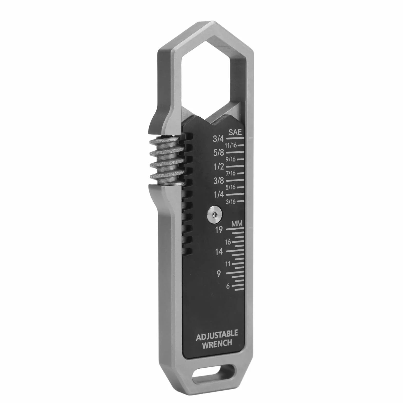 Generic S EDC Wrench Tools Clip Morsetto Pieghevole Smontaggio Chiave Clip Chiusura Pieghevole Portatile Chiave Regolabile