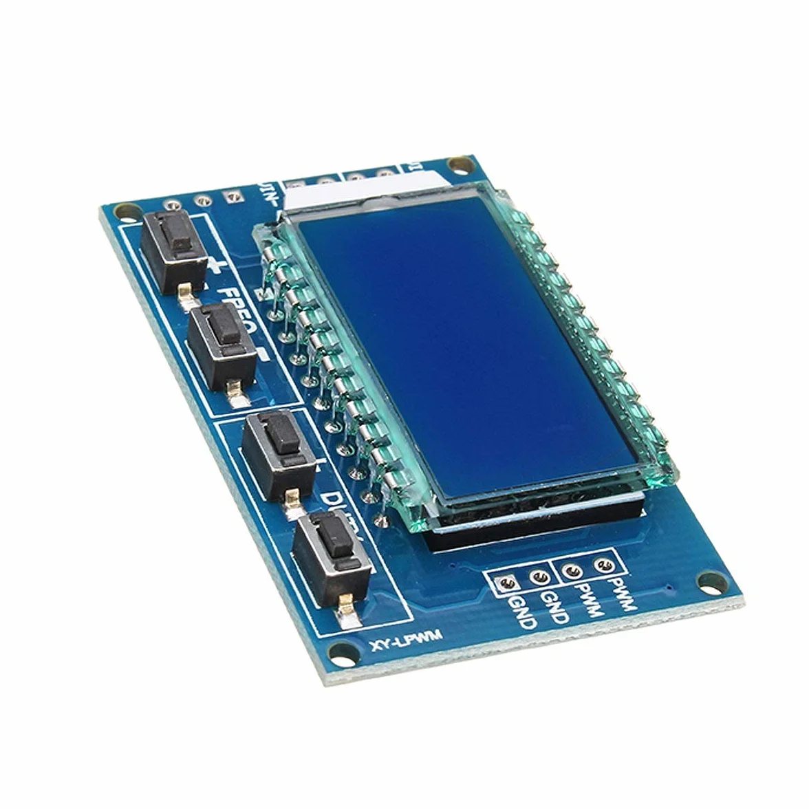 5 pz 1Hz-150KHz 3.3V-30V Generatore di Segnale PWM Frequenza di Impulso Duty Cycle LCD