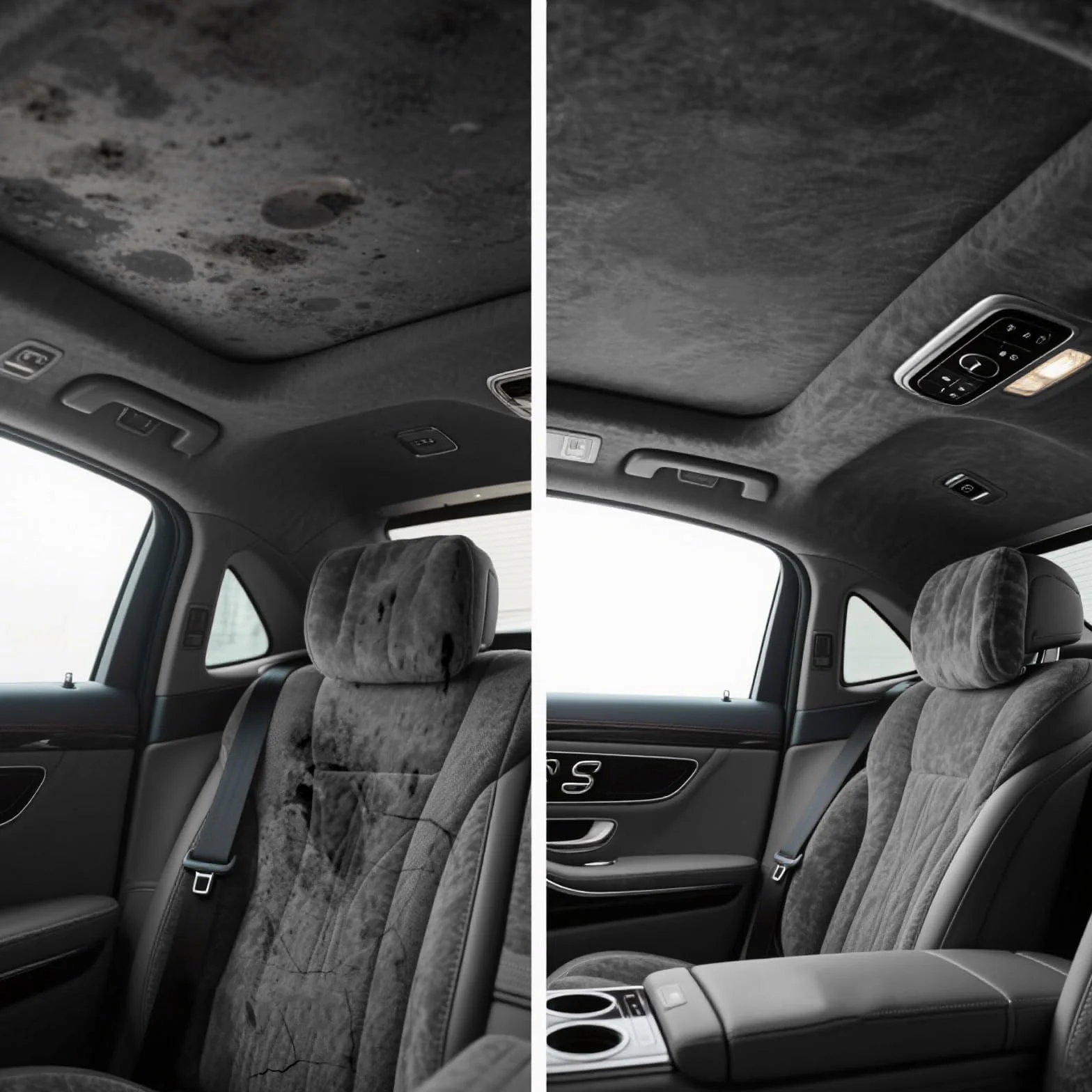 Mbsomnus Tessuto in Microfibra Autoadesivo 200x40 cm Tessuto Adesiva per Auto Grigio Scuro Pellicola vellutata per Interni Dell'abitacolo Elasticizzato per Cruscotto Interni Auto Mobili Cassetto
