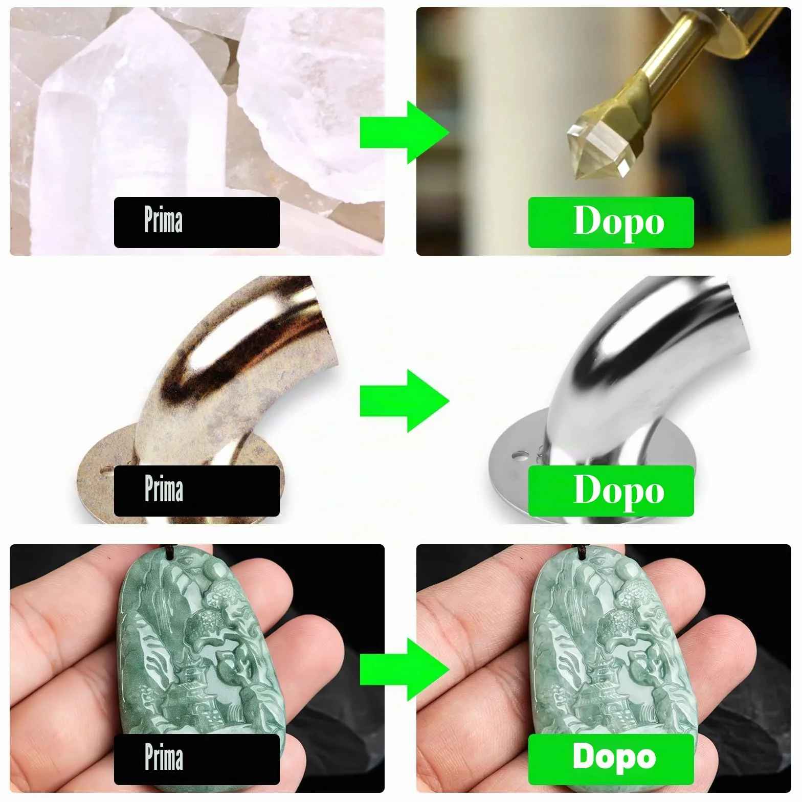 Disco di Lucidatura in Cotonea 6 Pollici 50 Strati per Smerigliatrice Vetro Metallo Legno